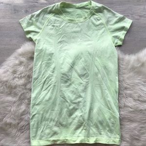 Lululemon swiftly tee faded zap dot